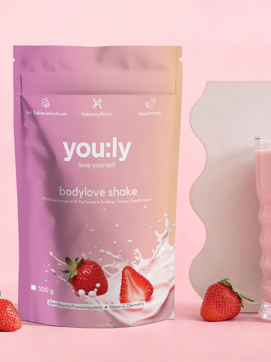 bodylove shake Erdbeer-Sahne 15 Portionen
