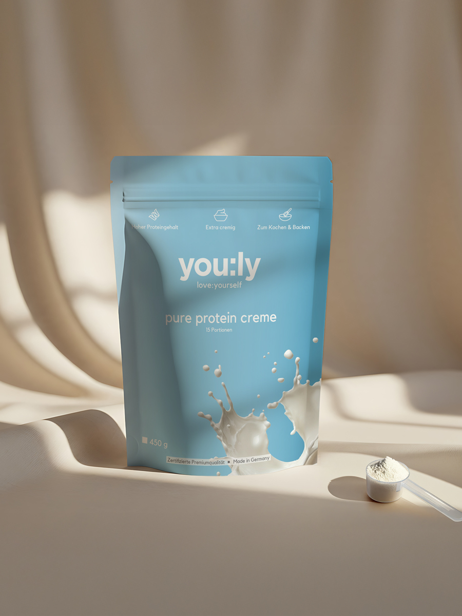 pure protein creme - 450 g für 15 Portionen pure protein creme - 450 g für 15 Portionen