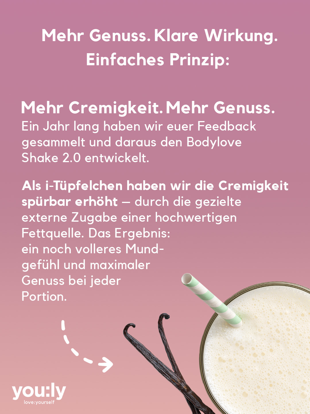 bodylove shake Vanille-Sahne 30 Portionen
