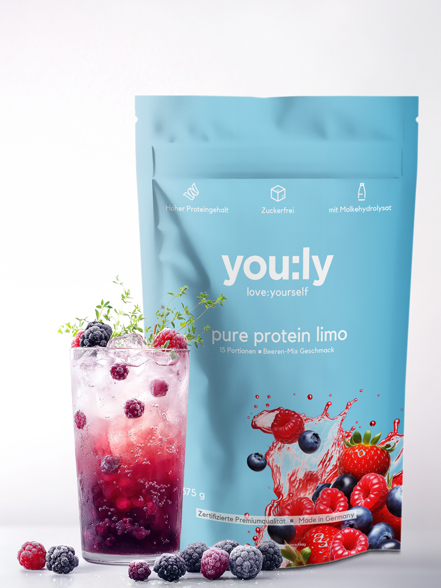 pure protein limo Beeren-Mix