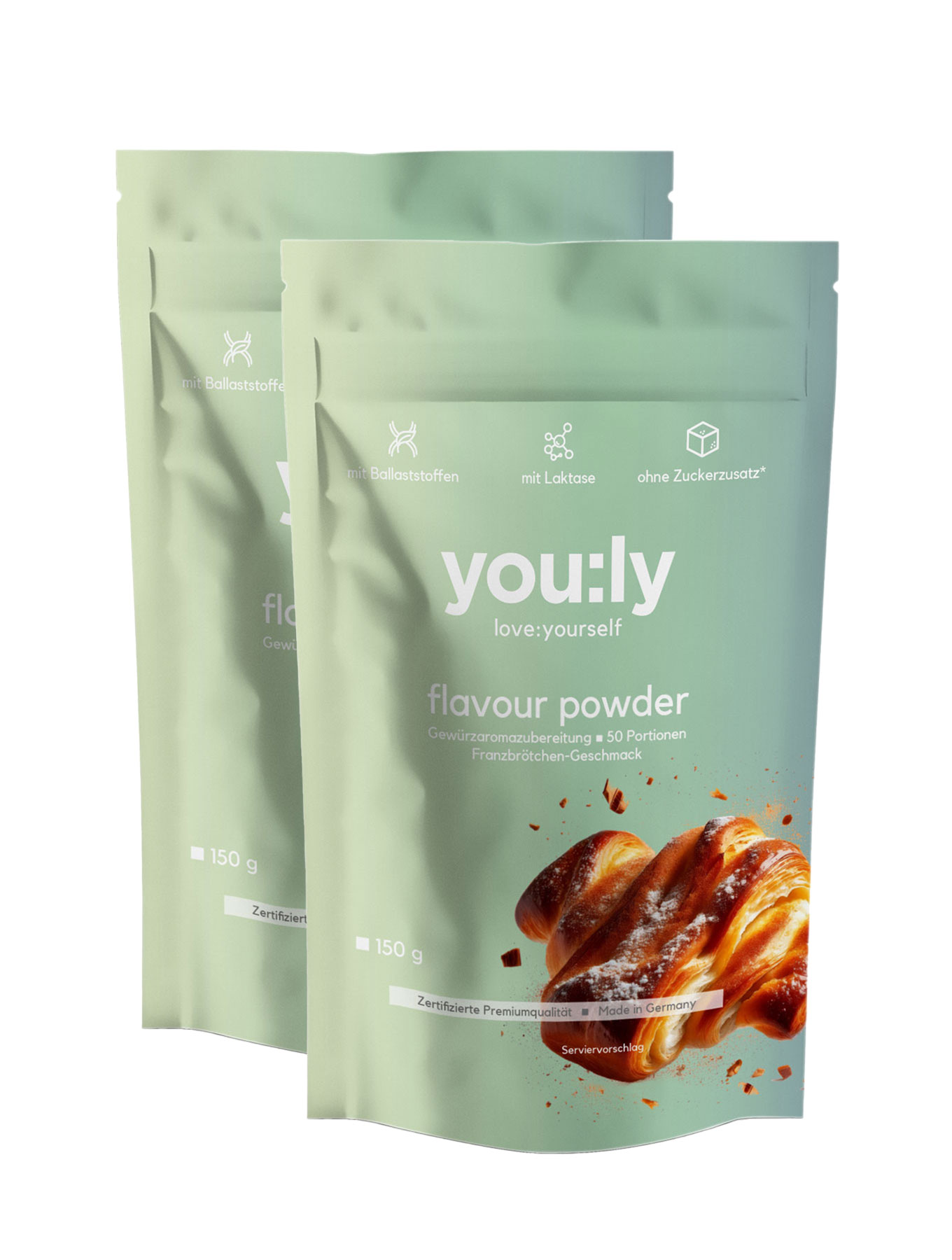 2x flavour powder Franzbrötchen