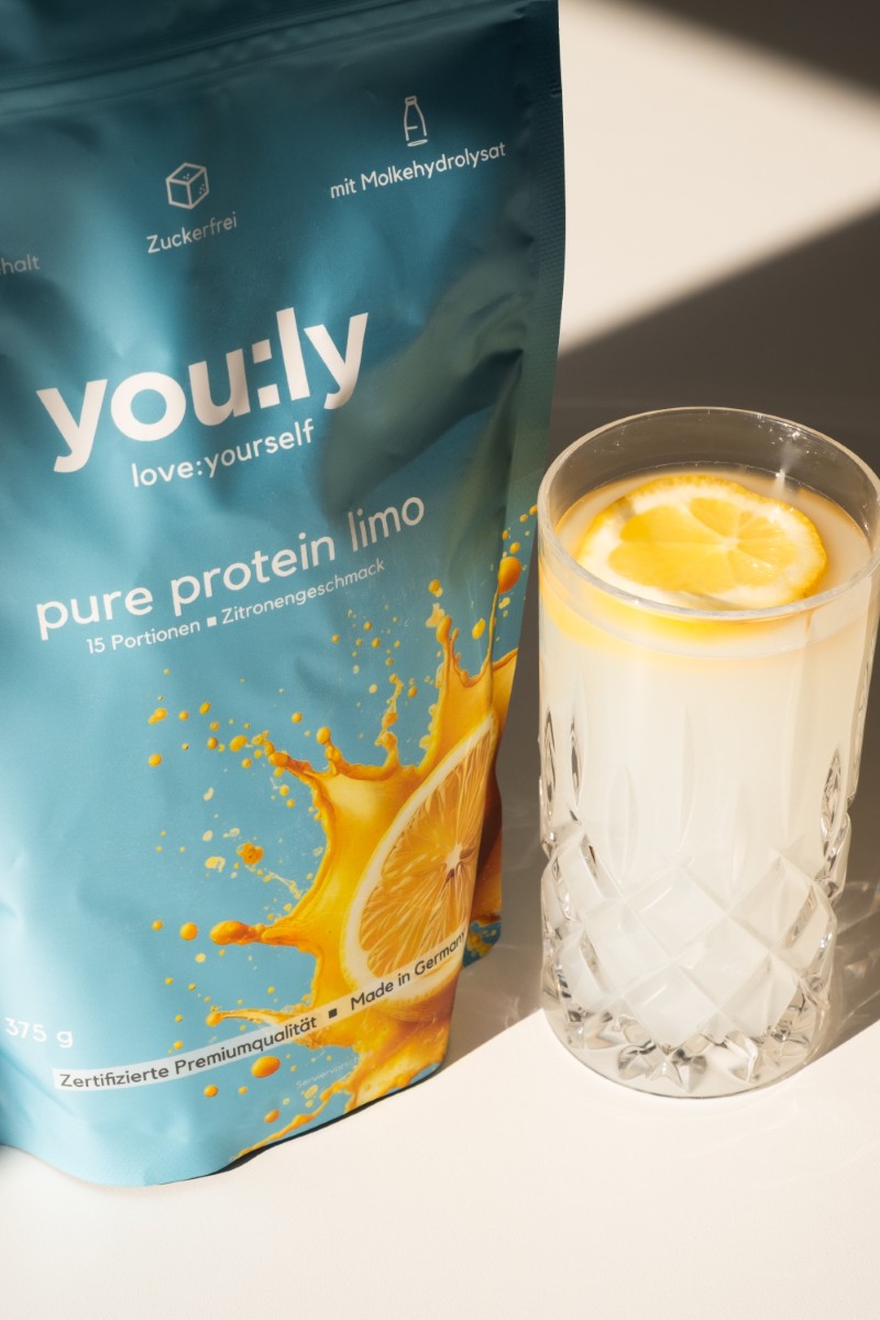 pure protein limo Zitrone