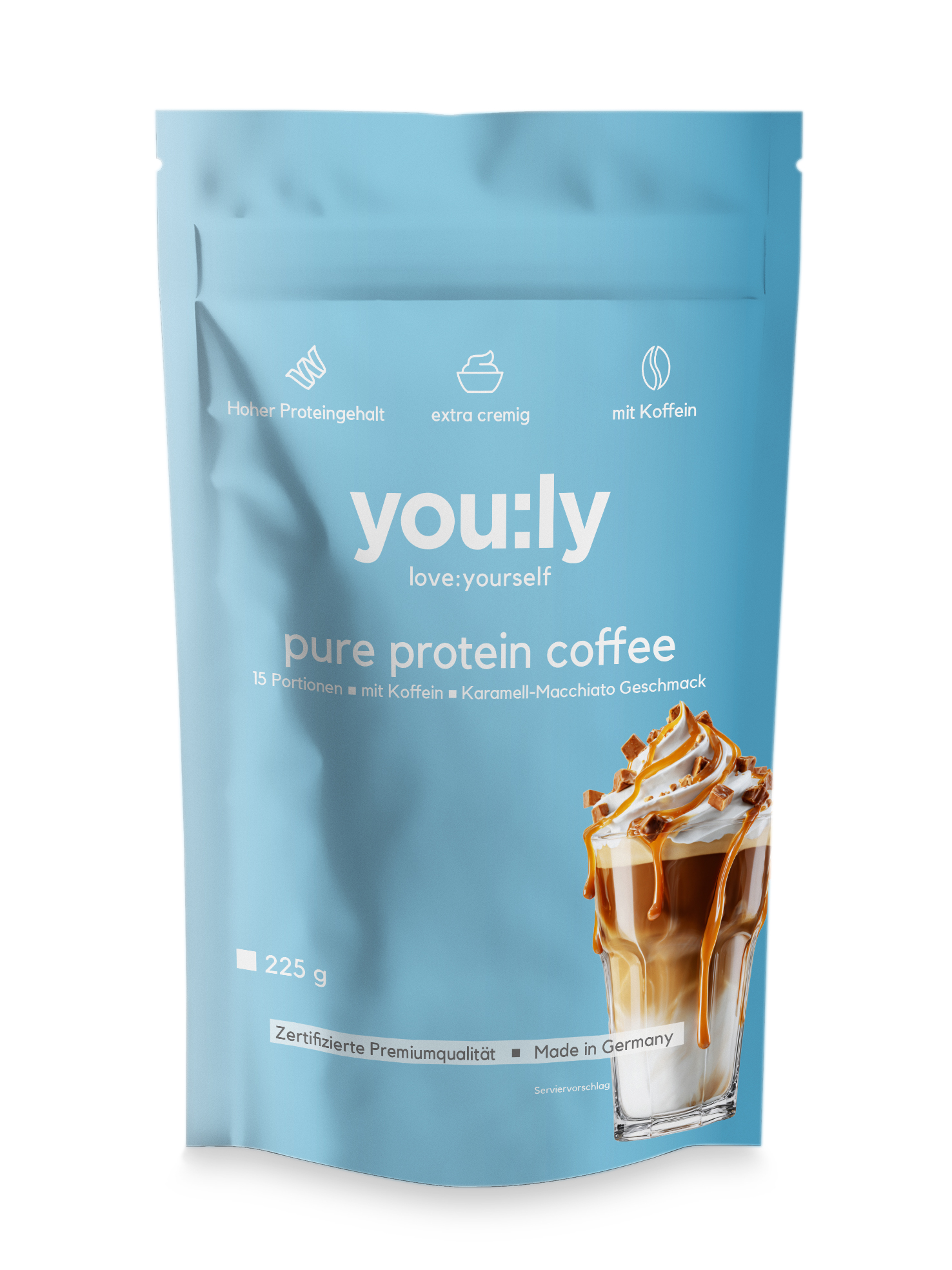 pure protein coffee Caramel Macchiato 15 Portionen