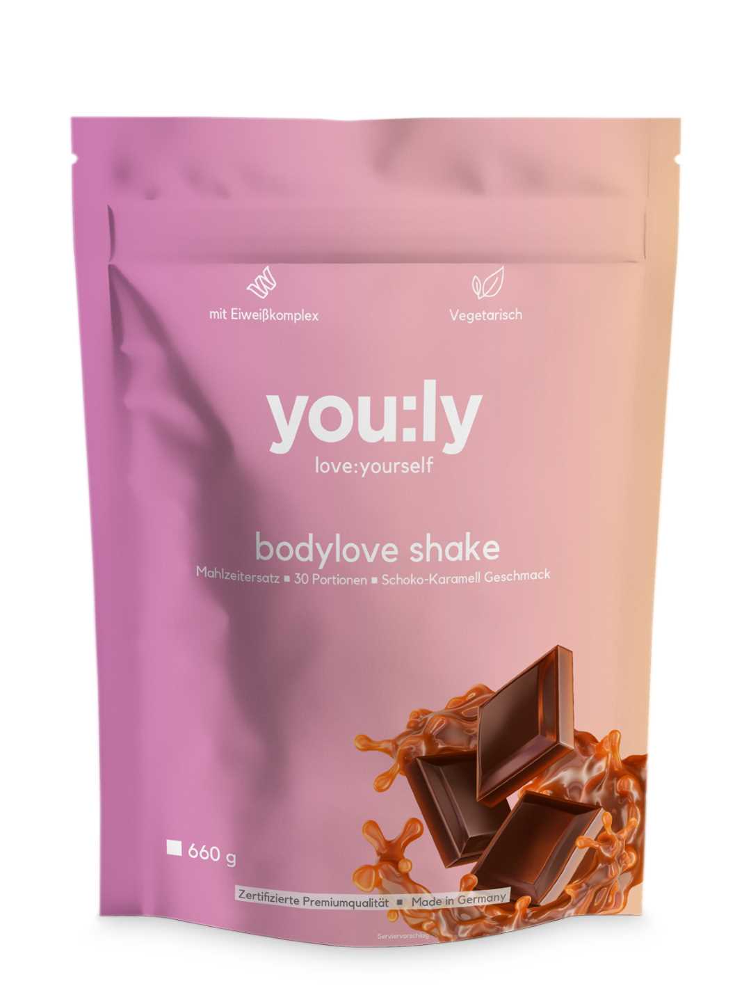 bodylove shake Schoko-Karamell 30 Portionen