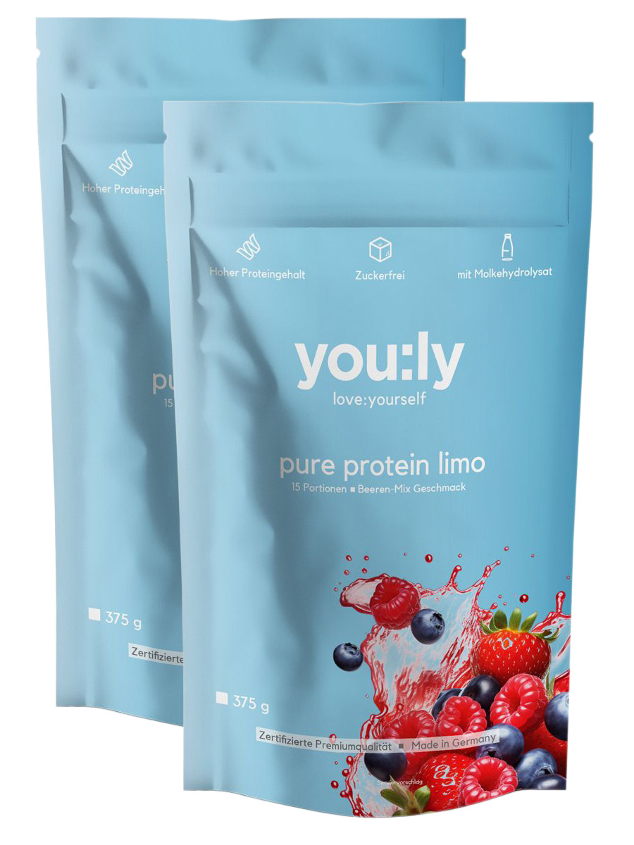 2x pure protein limo Beeren-Mix 30 Portionen