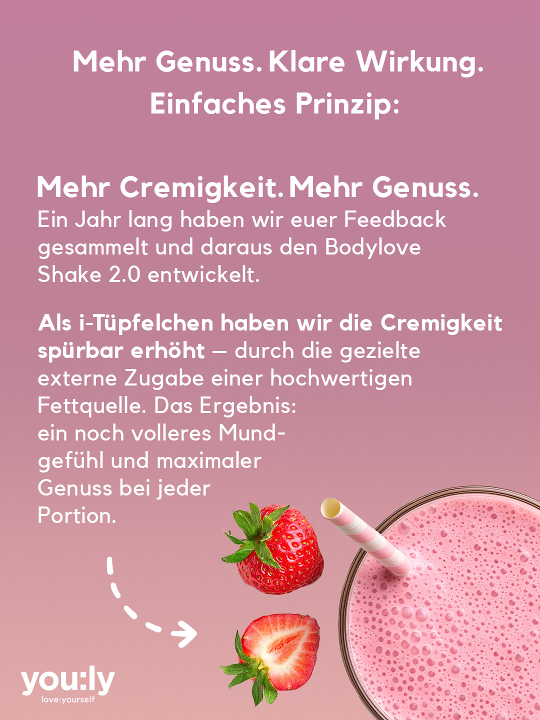 bodylove shake Erdbeer-Sahne 30 Portionen
