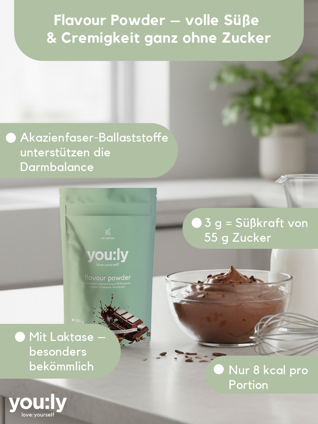 flavour powder Dunkle Schokolade