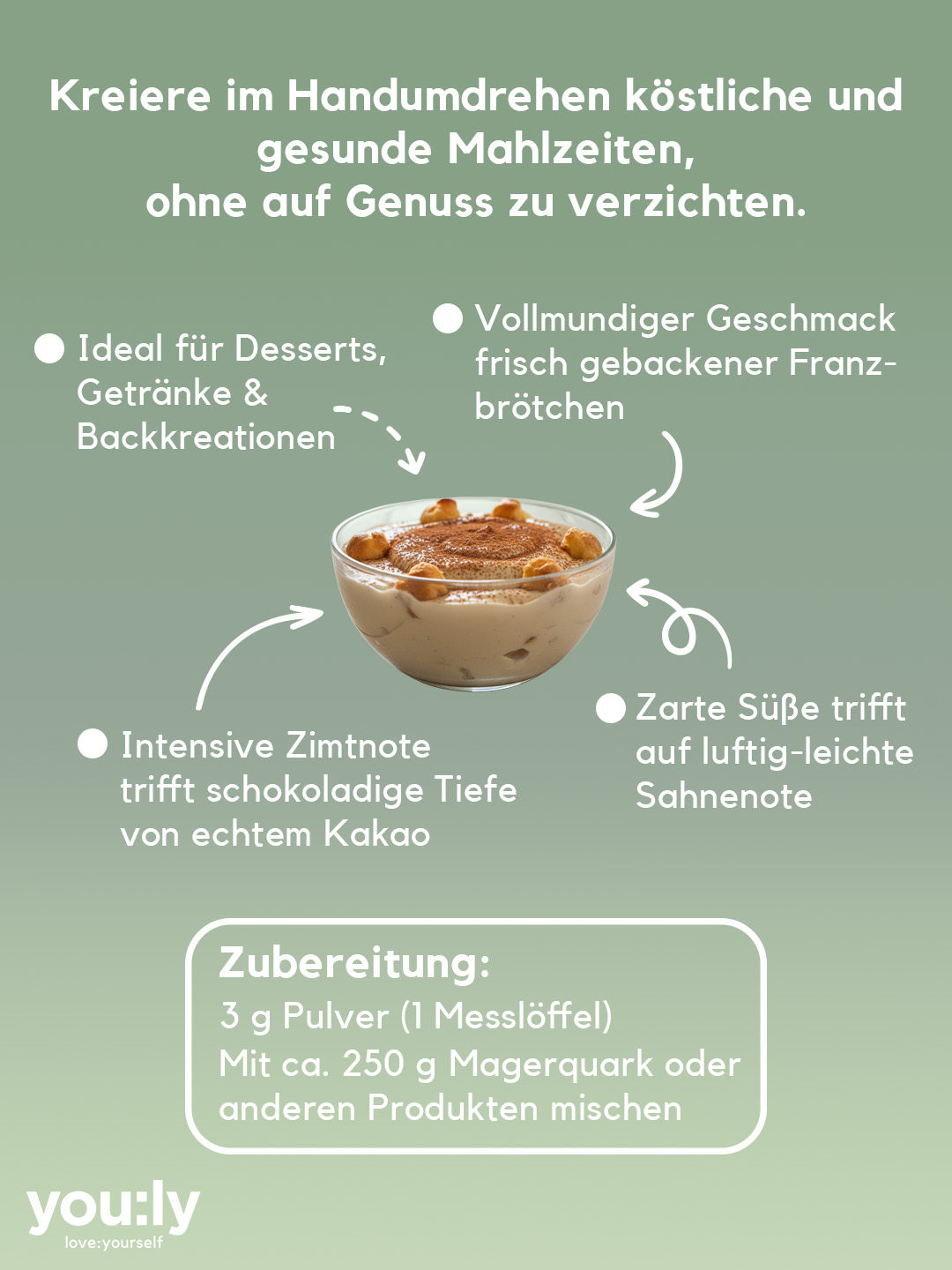 2x flavour powder Franzbrötchen