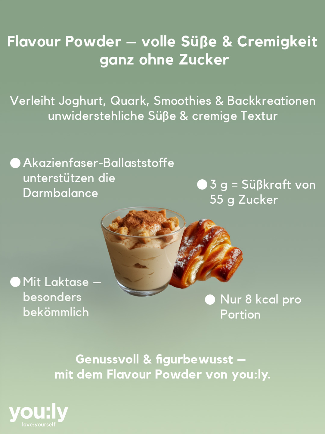 2x flavour powder Franzbrötchen