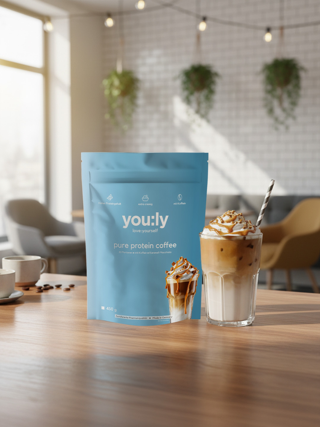 pure protein coffee Caramel Macchiato 30 Portionen