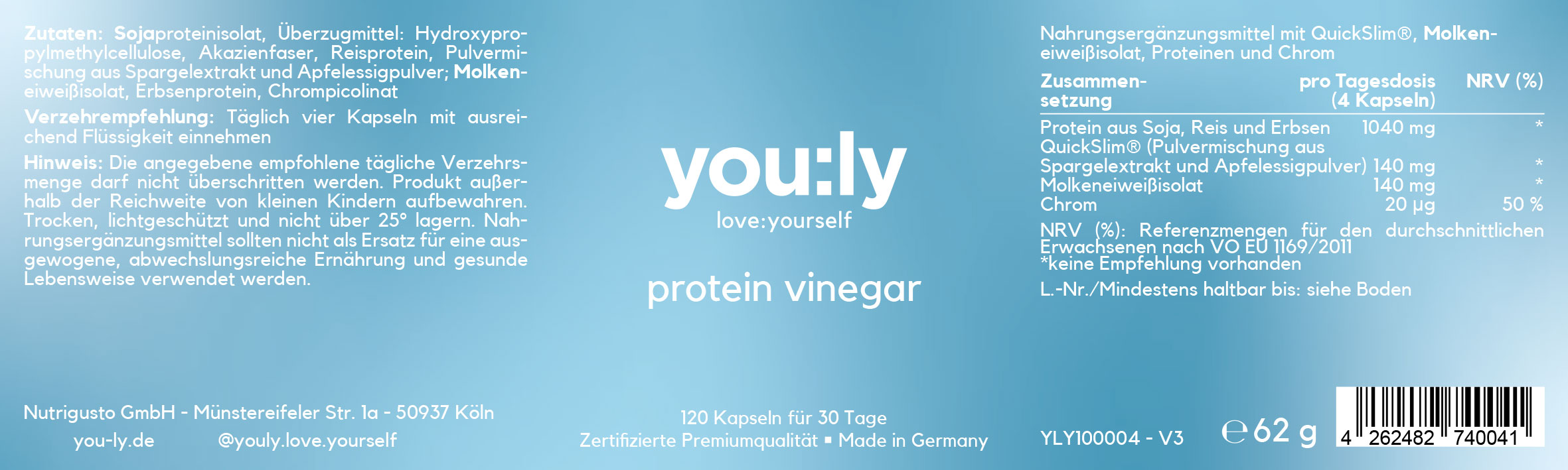 protein vinegar