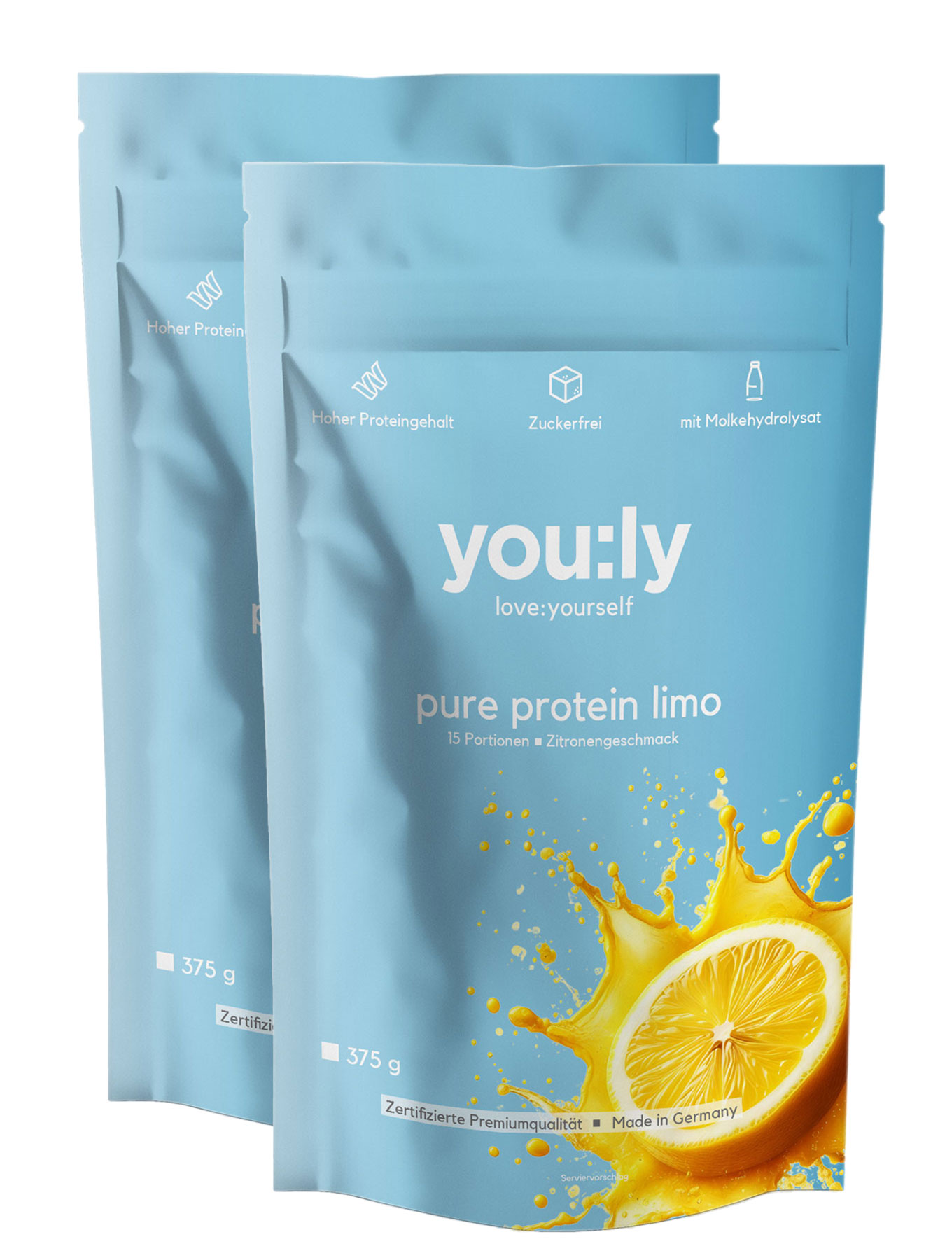 2x pure protein limo Zitrone 30 Portionen