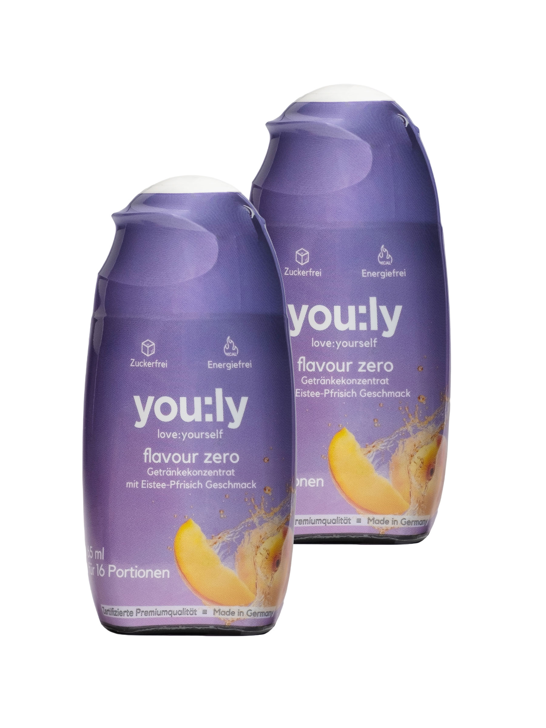 2x flavour zero eistee Pfirsich