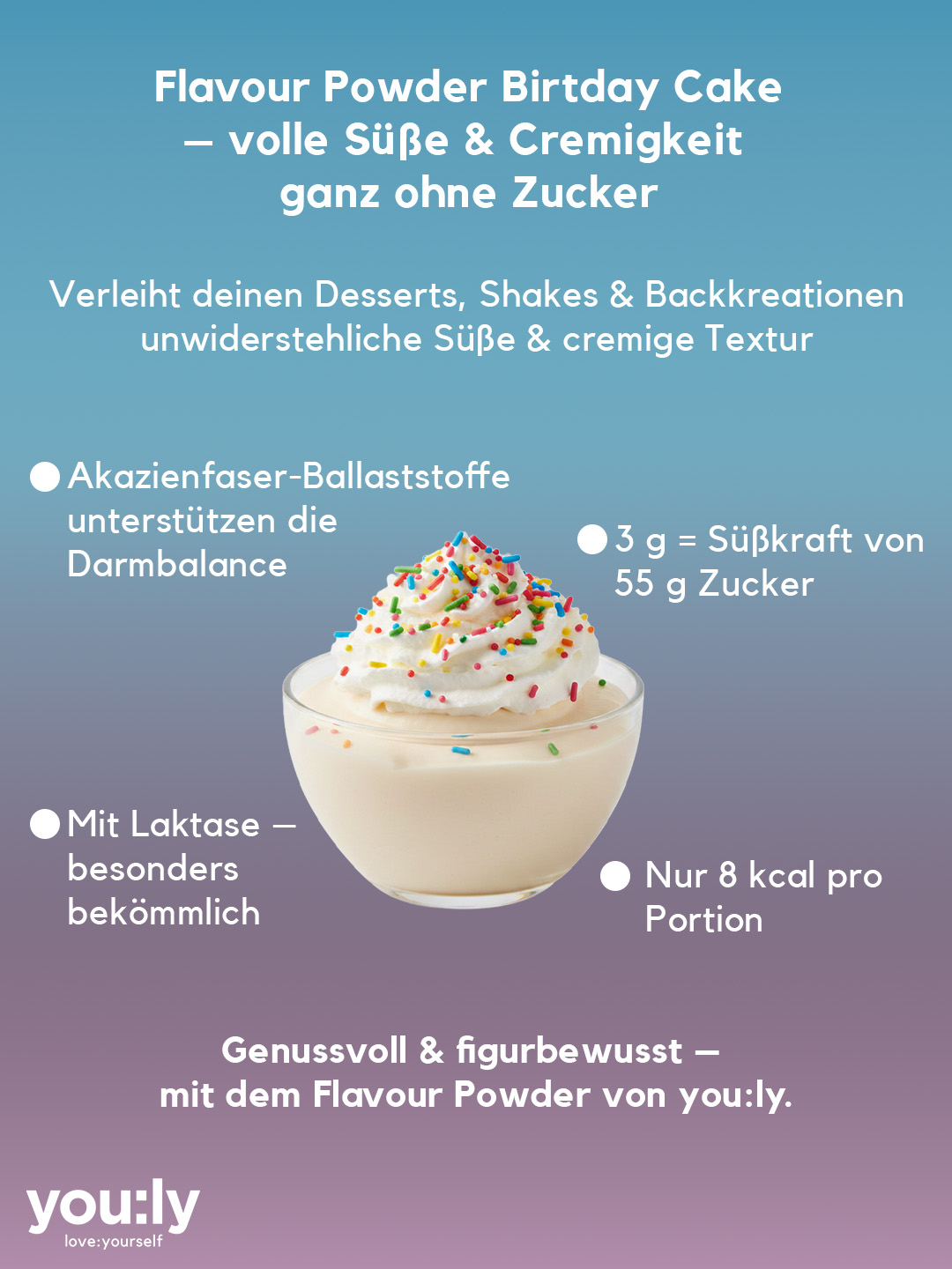 flavour powder Birthday Cake