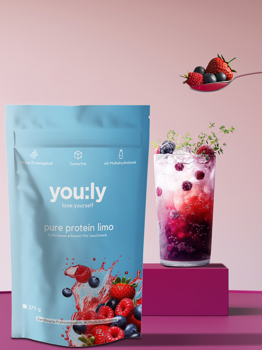 pure protein limo Beeren-Mix