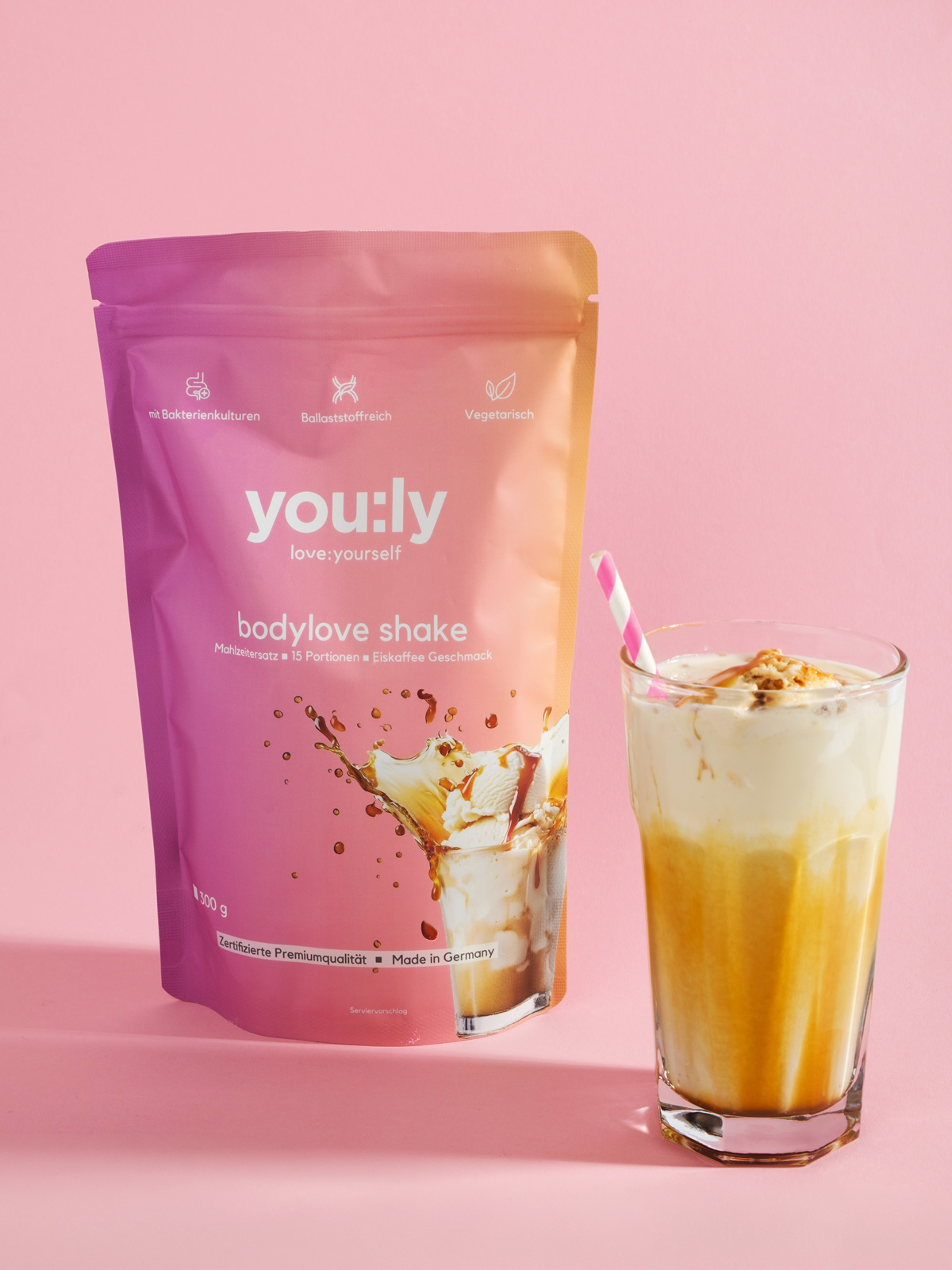 bodylove shake Eiskaffee 15 Portionen